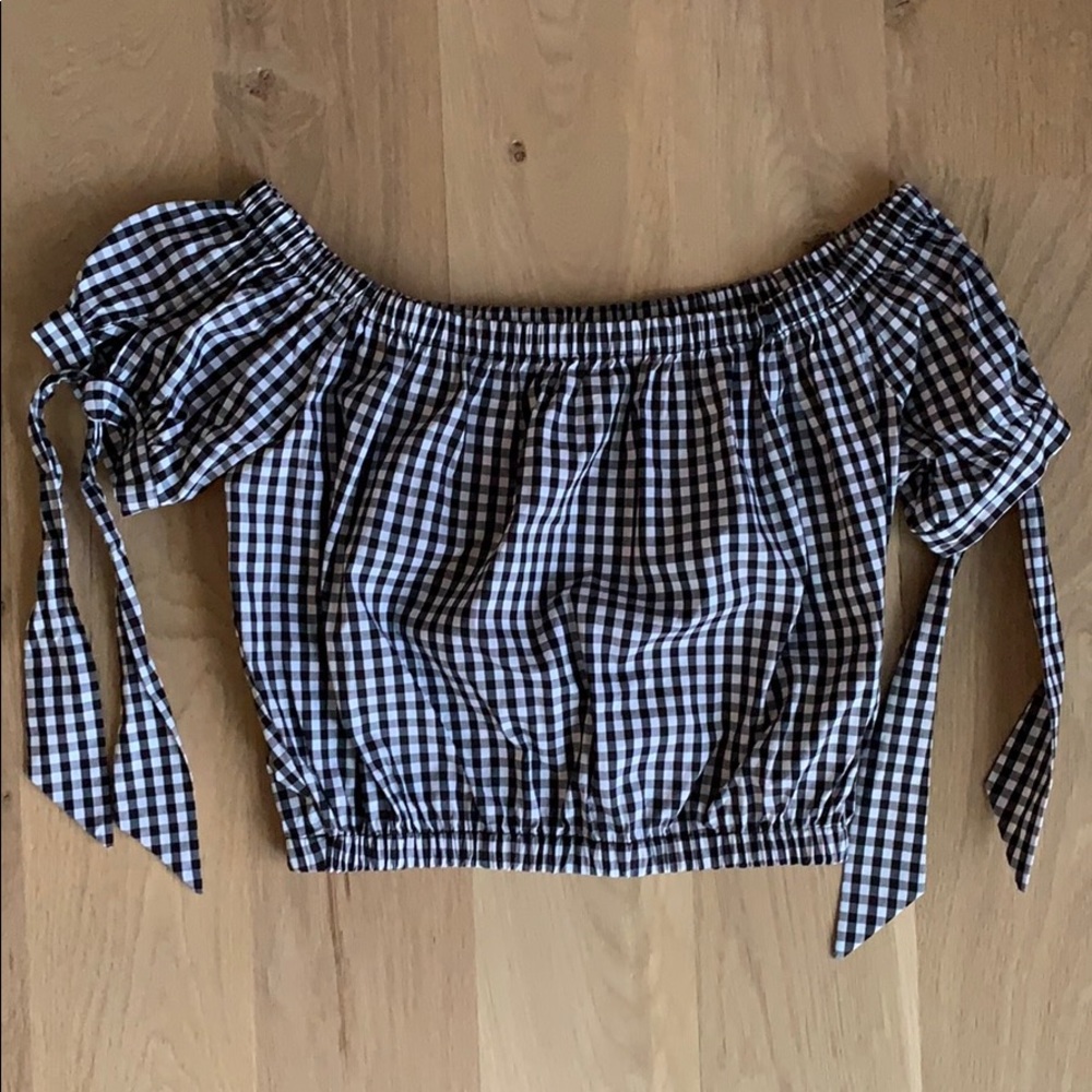 Plaid Crop Top